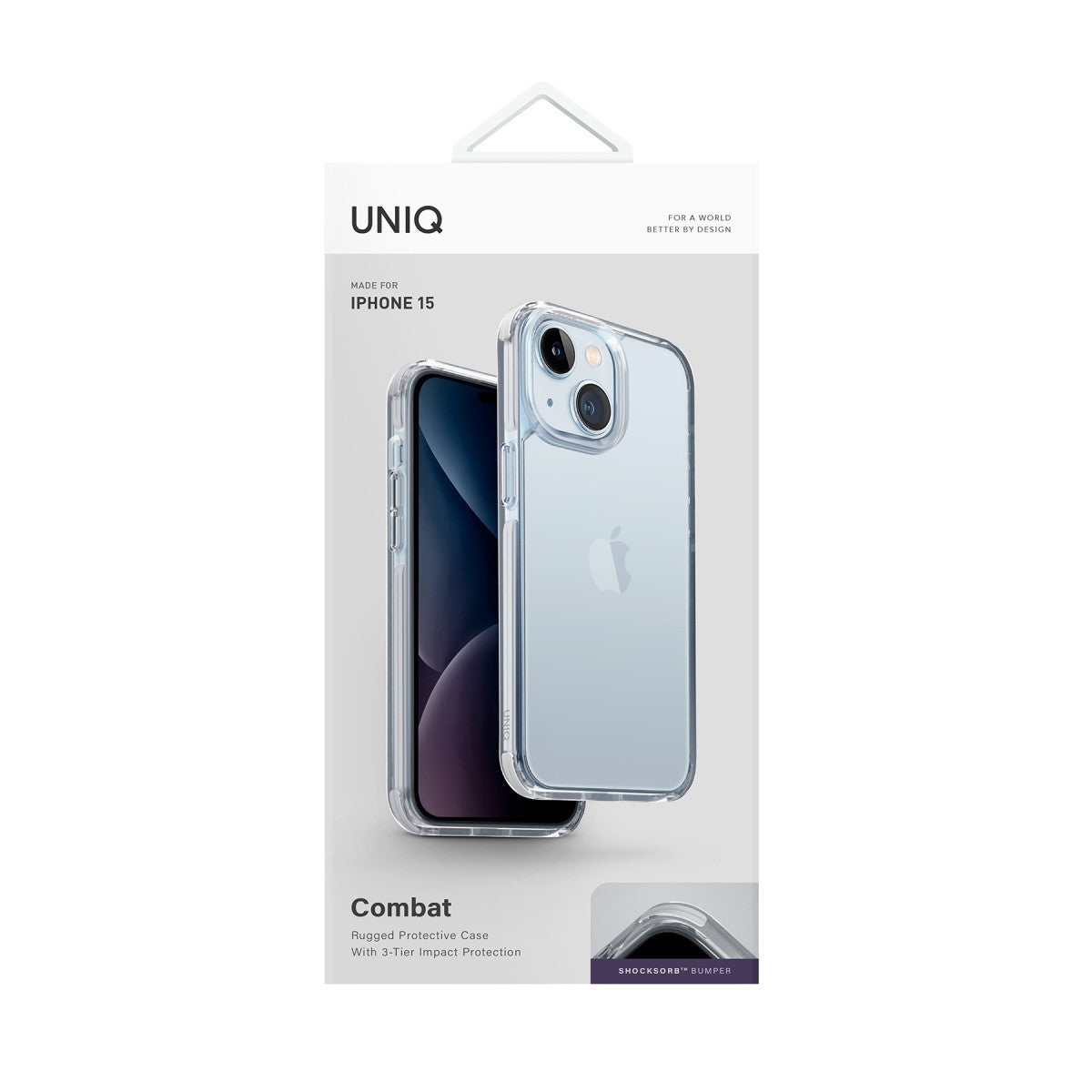 Uniq Apple iPhone 15 Plus Combat Kapak