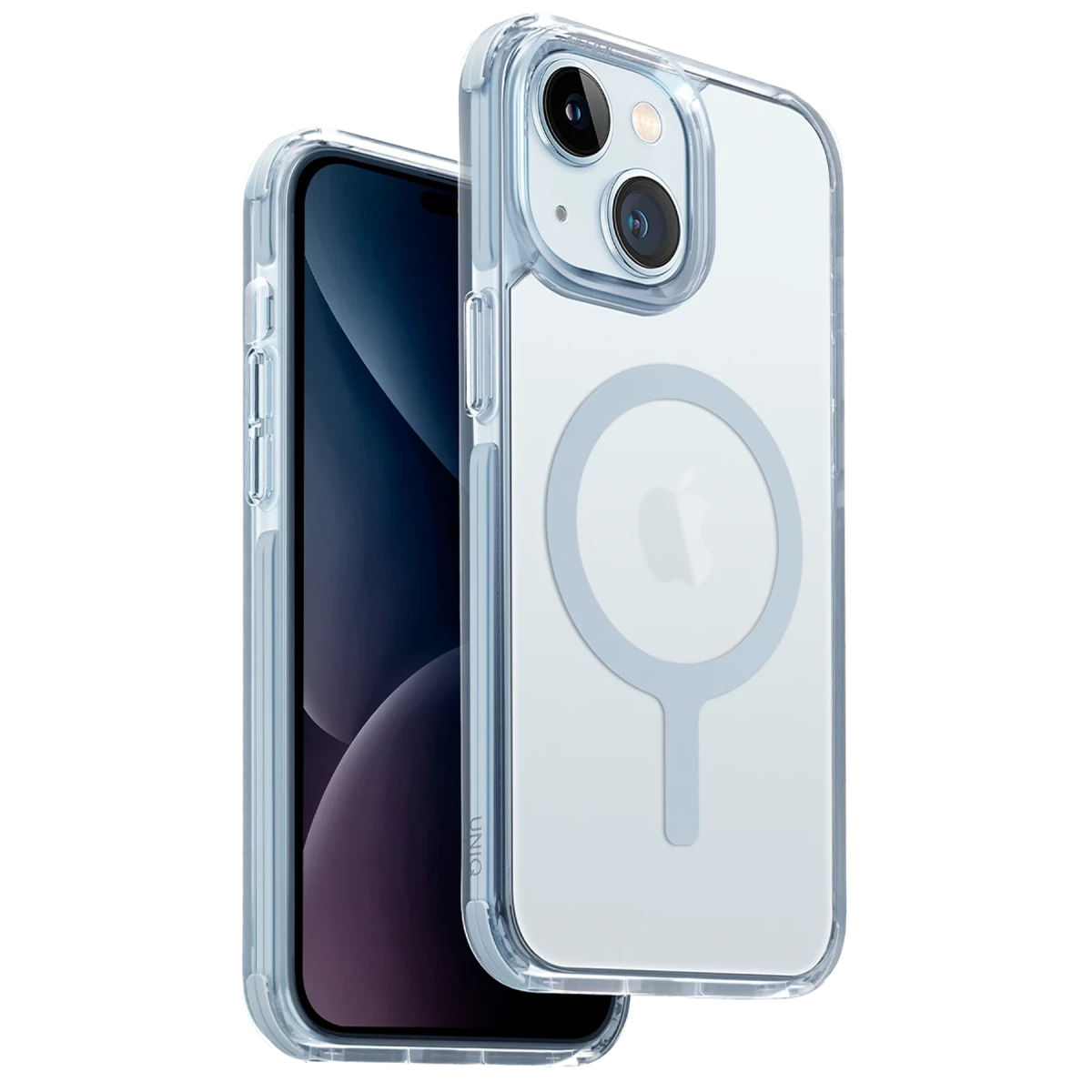 Uniq Apple iPhone 15 Plus Combat Magsafe Kapak - Mavi