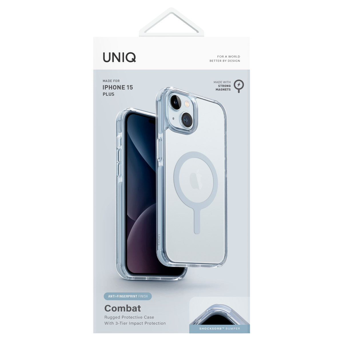Uniq Apple iPhone 15 Plus Combat Magsafe Kapak