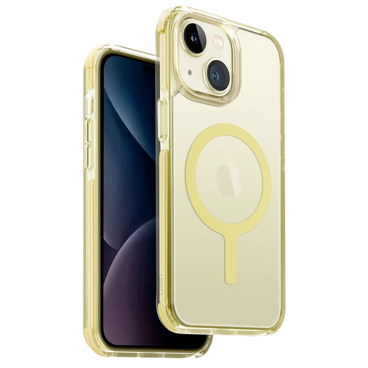 Uniq Apple iPhone 15 Plus Combat Magsafe Kapak - Sarı