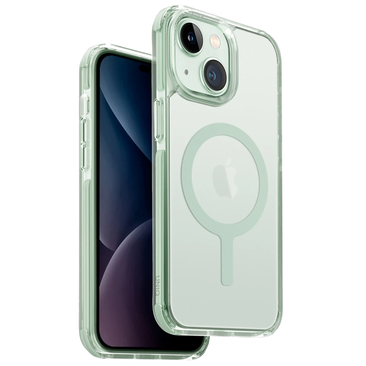 Uniq Apple iPhone 15 Plus Combat Magsafe Kapak - Yeşil
