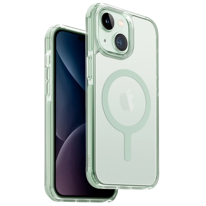 Uniq Apple iPhone 15 Plus Combat Magsafe Kapak - Yeşil