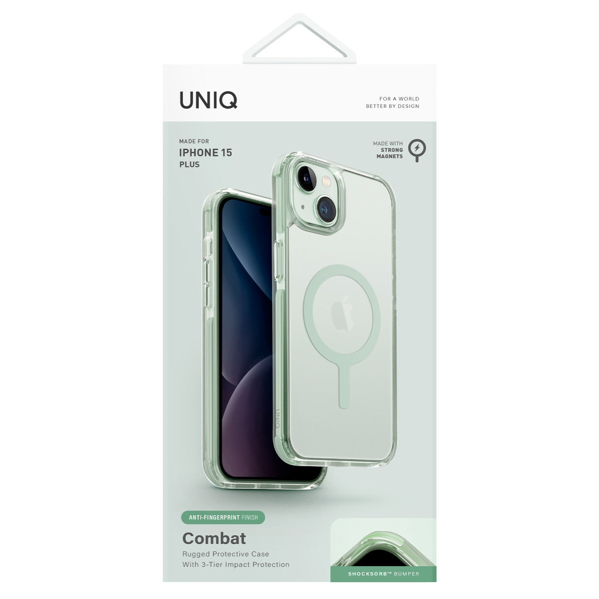 Uniq Apple iPhone 15 Plus Combat Magsafe Kapak