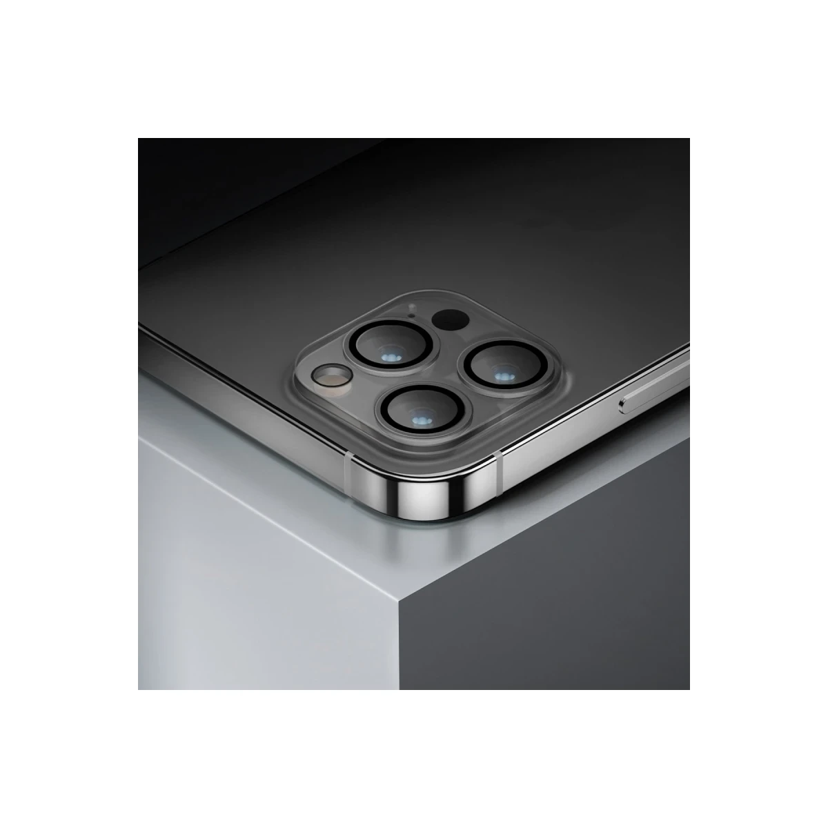 Uniq Apple iPhone 15 Plus Optix Kamera Lens Koruyucu - Şeffaf