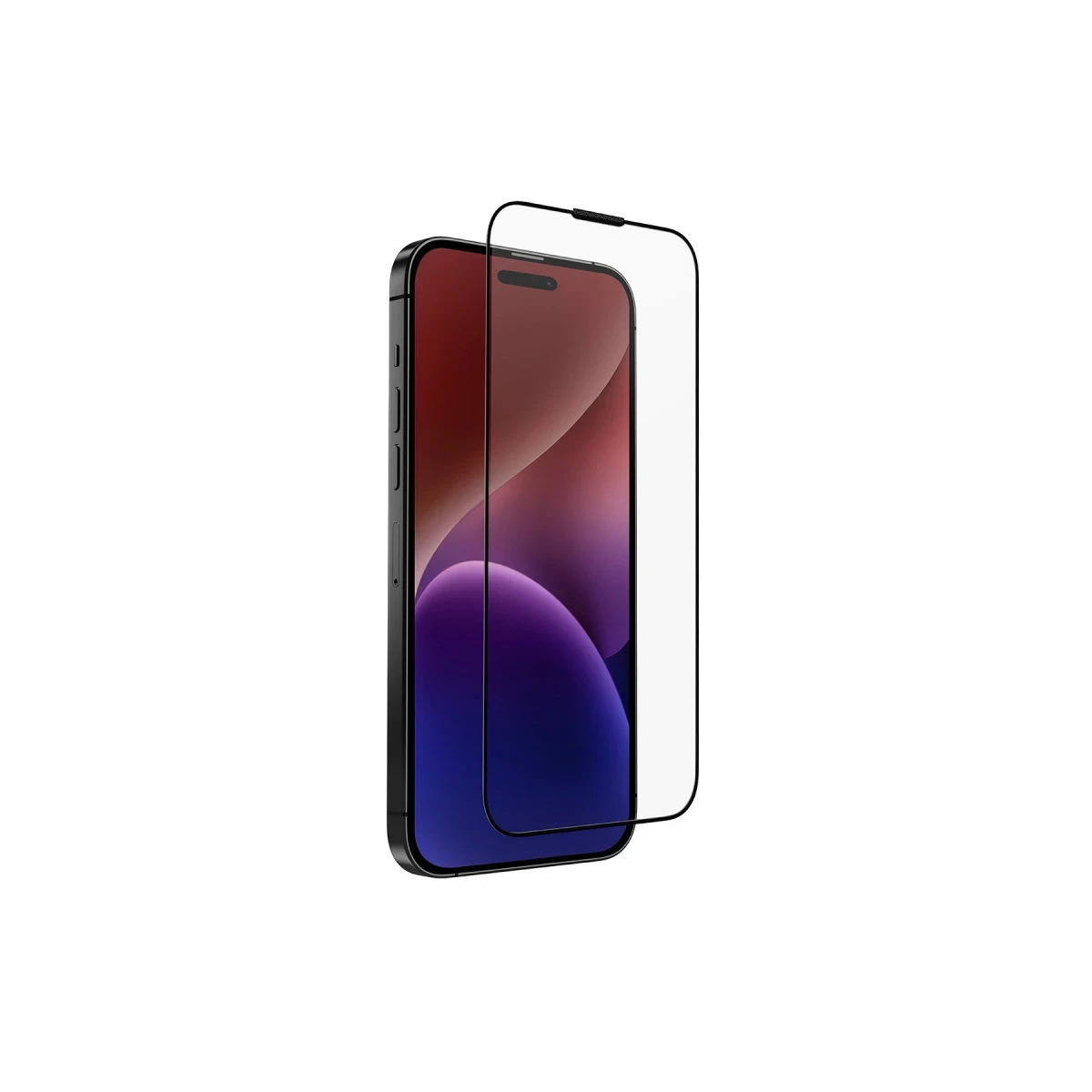 Uniq Apple iPhone 15 Plus Optix Vivid Cam Ekran Koruyucu - Siyah