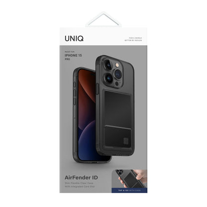 Uniq Apple iPhone 15 Pro Air Fender Kartvizitli Kapak