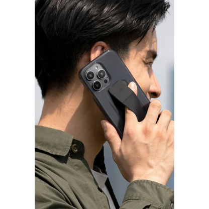 Uniq Apple iPhone 15 Pro Heldro Mount Standlı Kapak - Lacivert