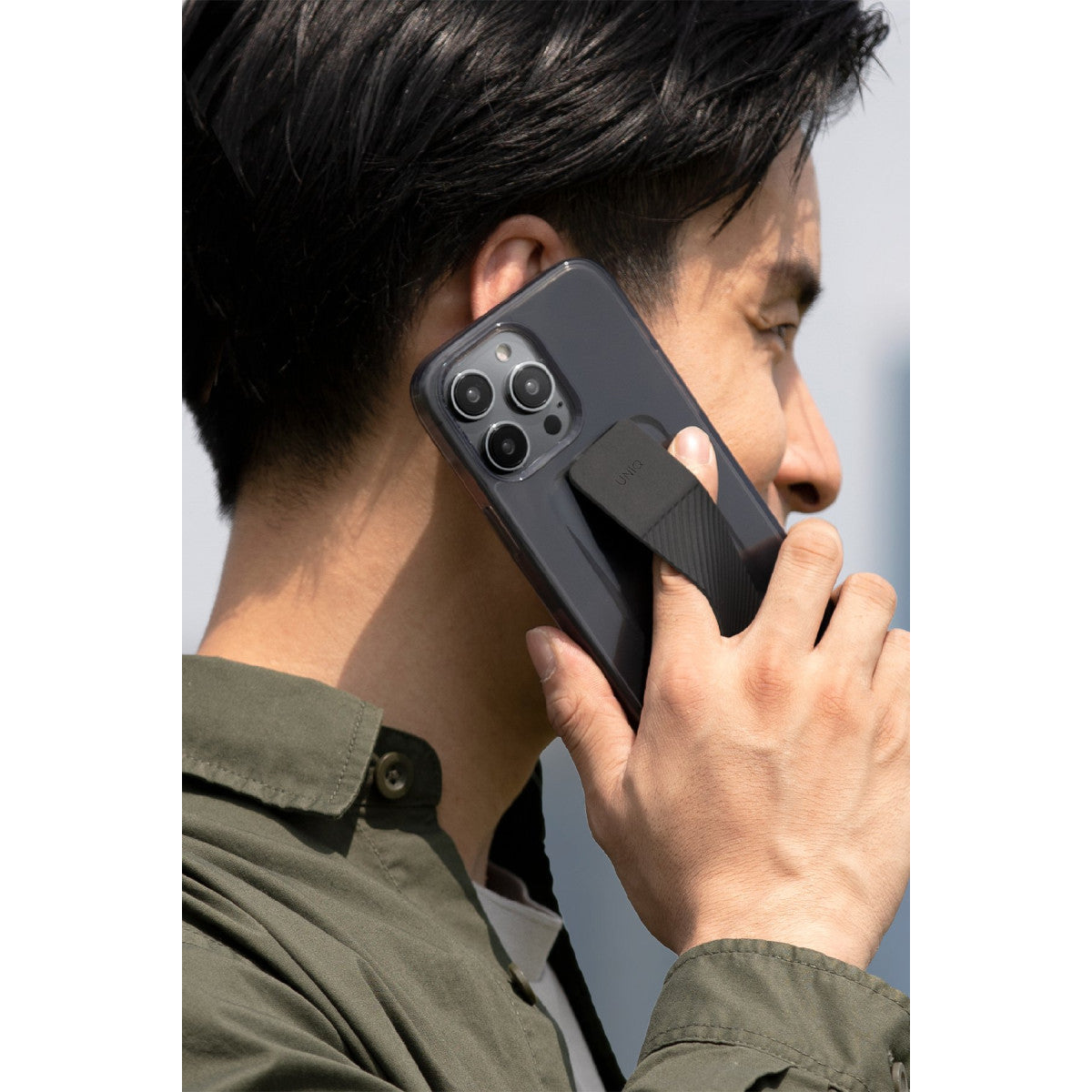 Uniq Apple iPhone 15 Pro Heldro Mount Standlı Kapak
