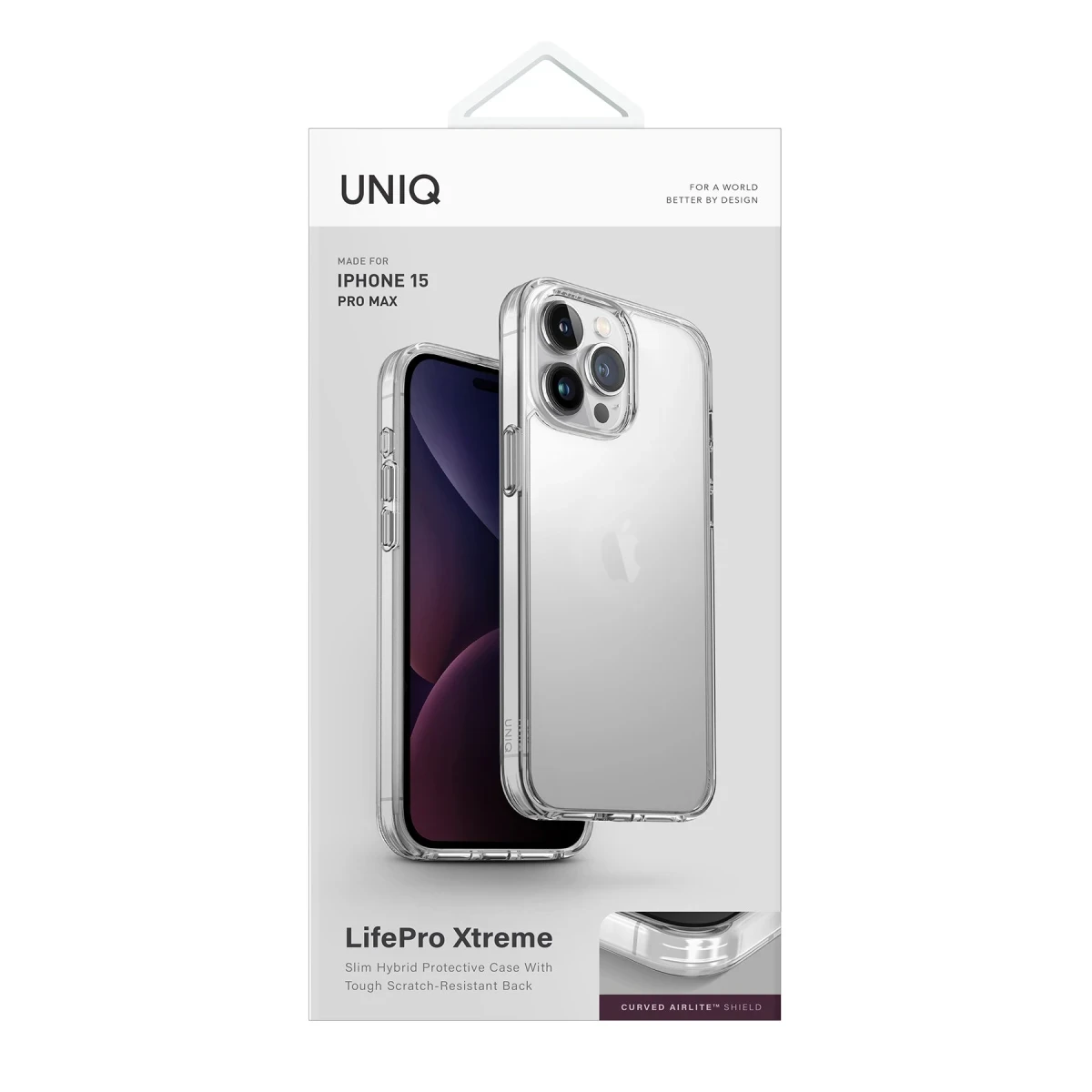 Uniq Apple iPhone 15 Pro LifePro Xtreme Magsafe Kapak - Şeffaf