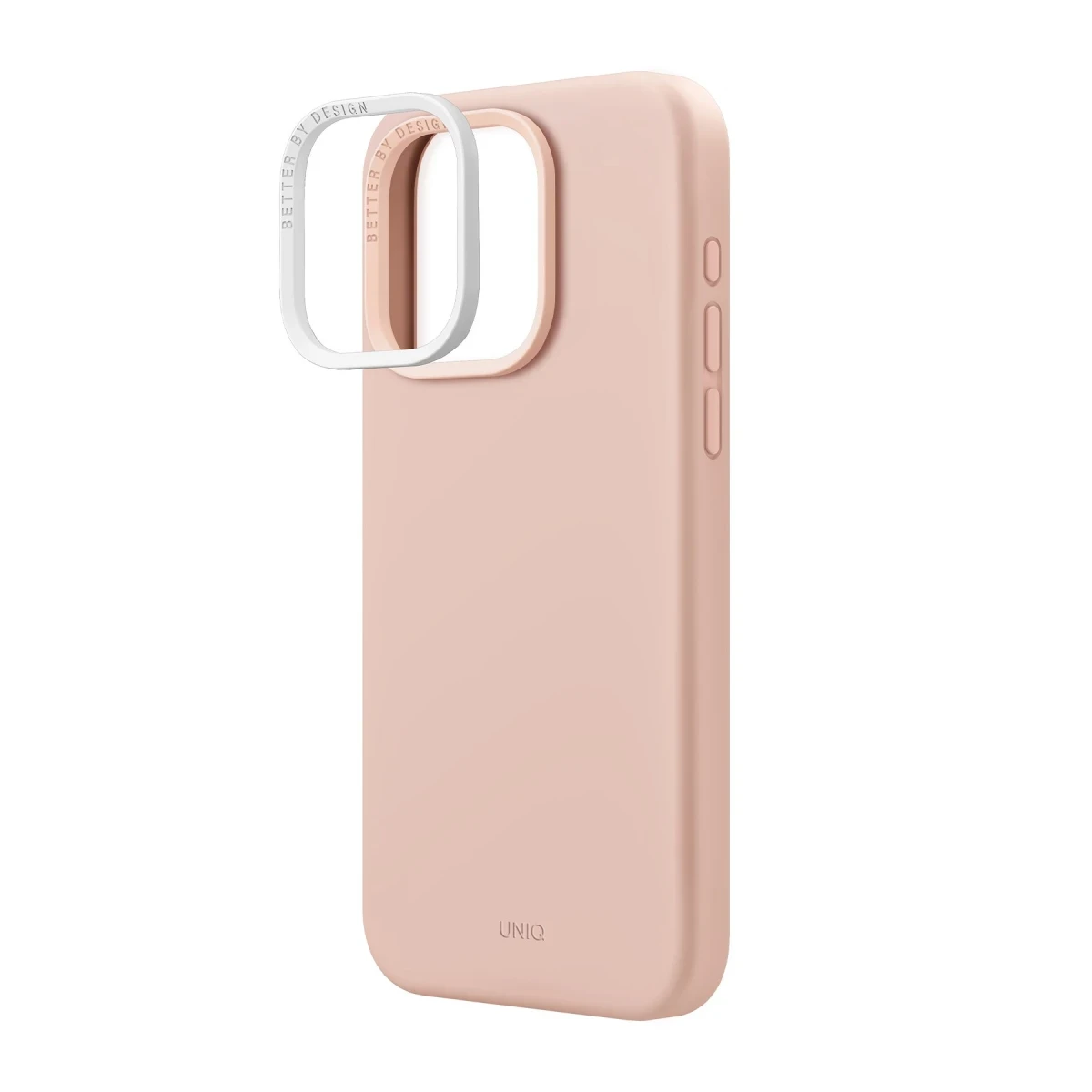 Uniq Apple iPhone 15 Pro Lino Hue Magsafe Kapak - Pembe