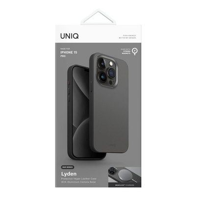 Uniq Apple iPhone 15 Pro Lyden DS Magsafe Kapak - Bej