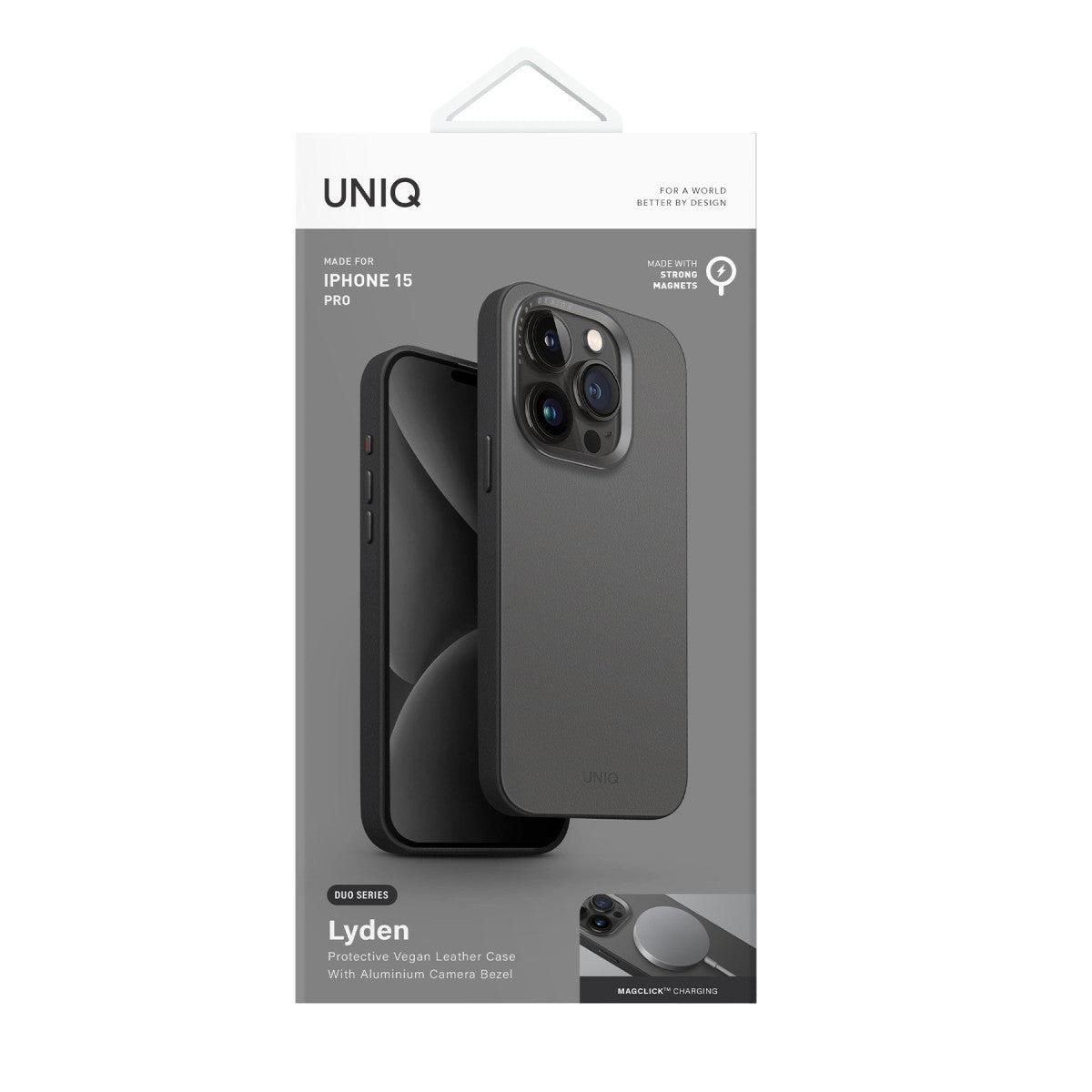 Uniq Apple iPhone 15 Pro Lyden DS Magsafe Kapak
