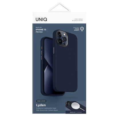 Uniq Apple iPhone 15 Pro Lyden Magsafe Deri Kapak