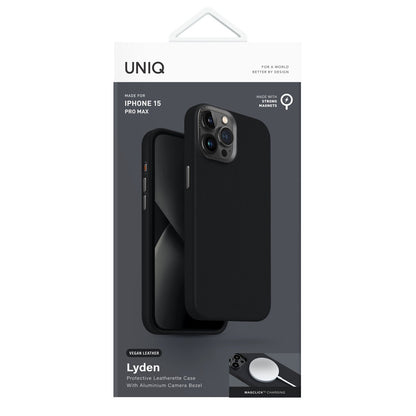 Uniq Apple iPhone 15 Pro Lyden Magsafe Deri Kapak