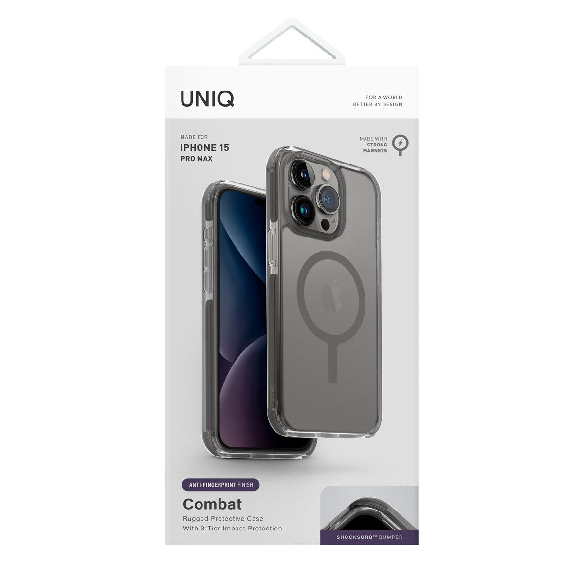 Uniq Apple iPhone 15 Pro Max Combat Magsafe Kapak