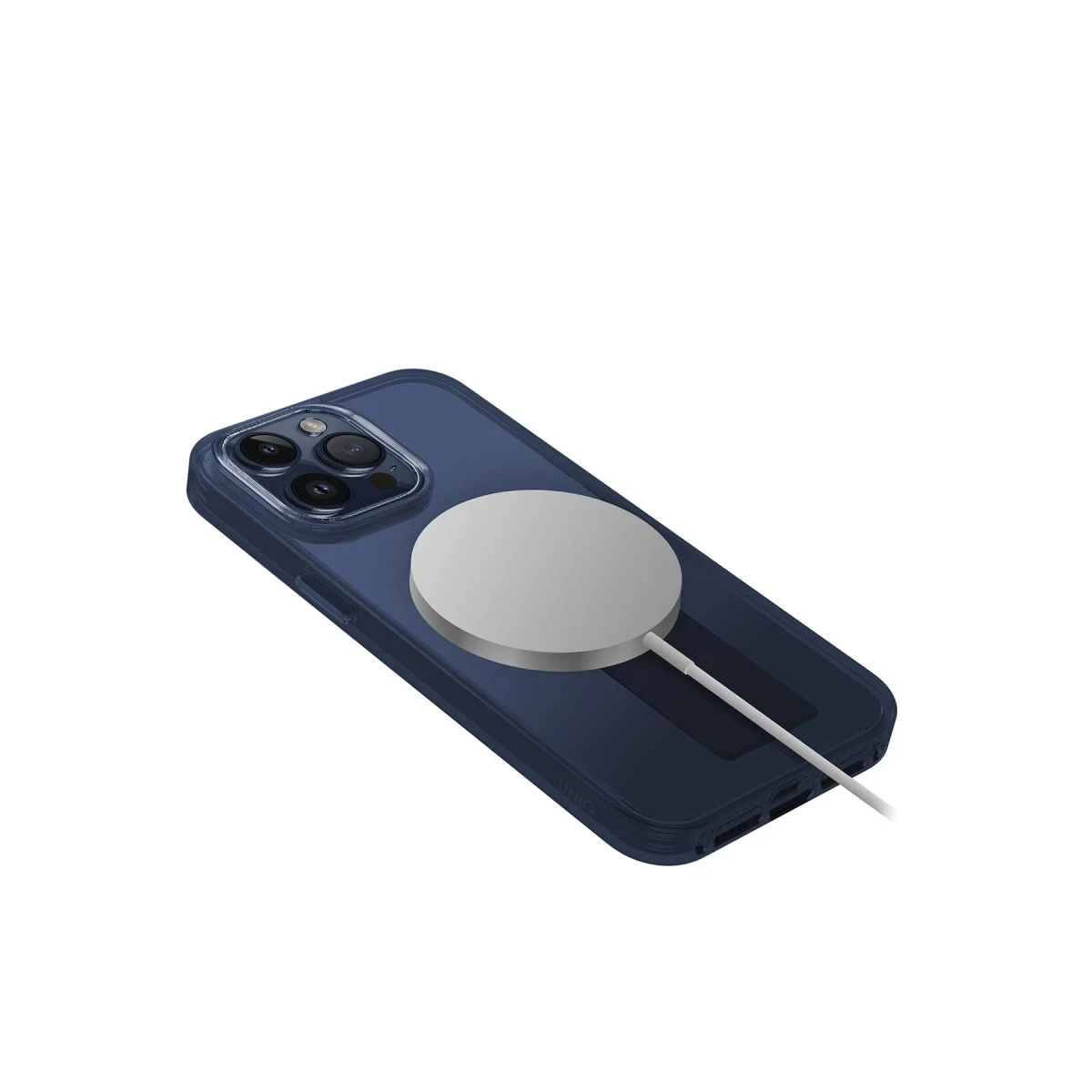 Uniq Apple iPhone 15 Pro Max Heldro Magsafe Kapak - Lacivert