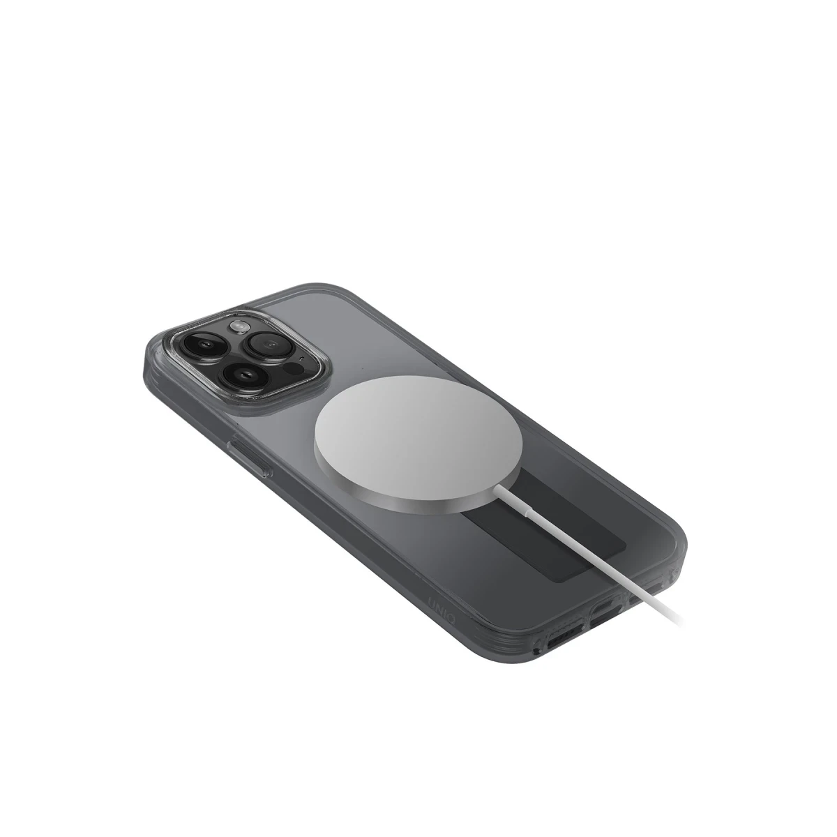Uniq Apple iPhone 15 Pro Max Heldro Magsafe Kapak - Siyah