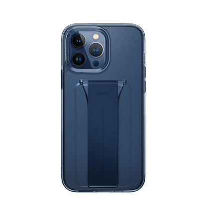 Uniq Apple iPhone 15 Pro Max Heldro Mount Standlı Kapak - Lacivert