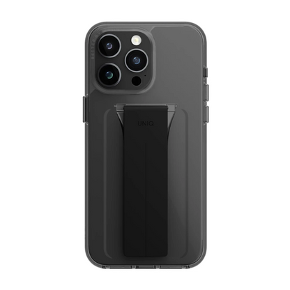 Uniq Apple iPhone 15 Pro Max Heldro Mount Standlı Kapak - Siyah