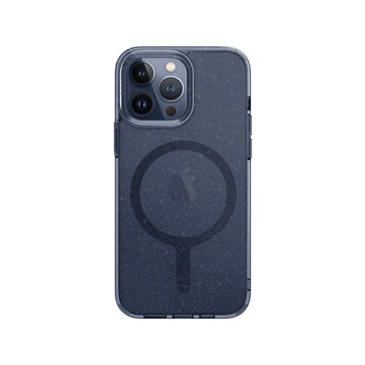Uniq Apple iPhone 15 Pro Max LifePro Xtreme Magsafe Kapak - Simli Mavi