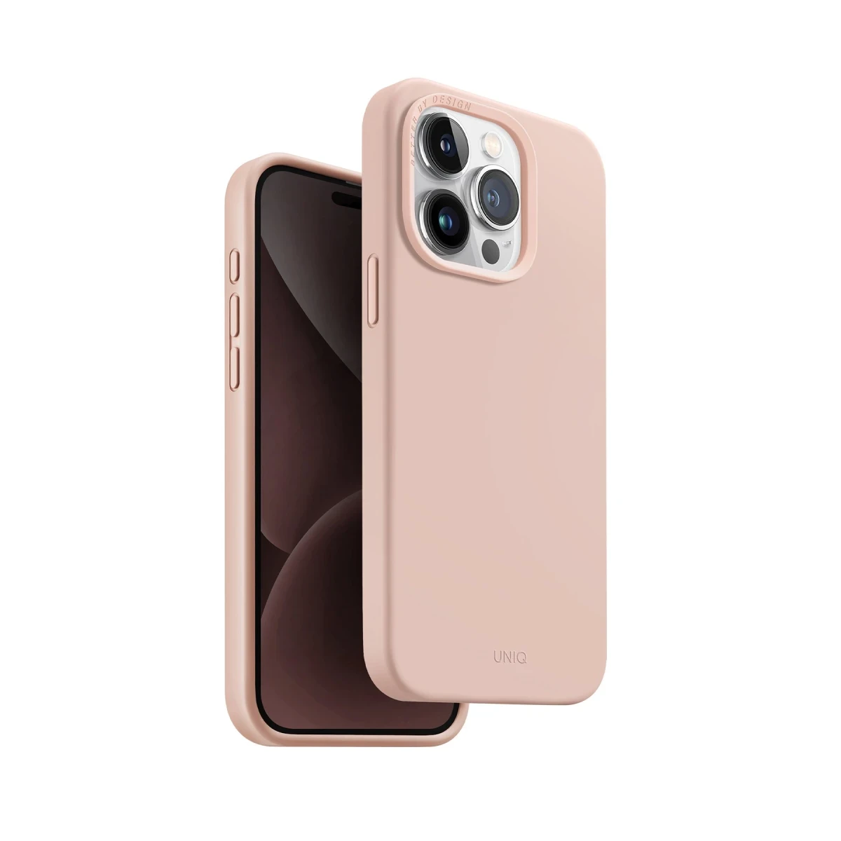 Uniq Apple iPhone 15 Pro Max Lino Hue Magsafe Kapak - Pembe