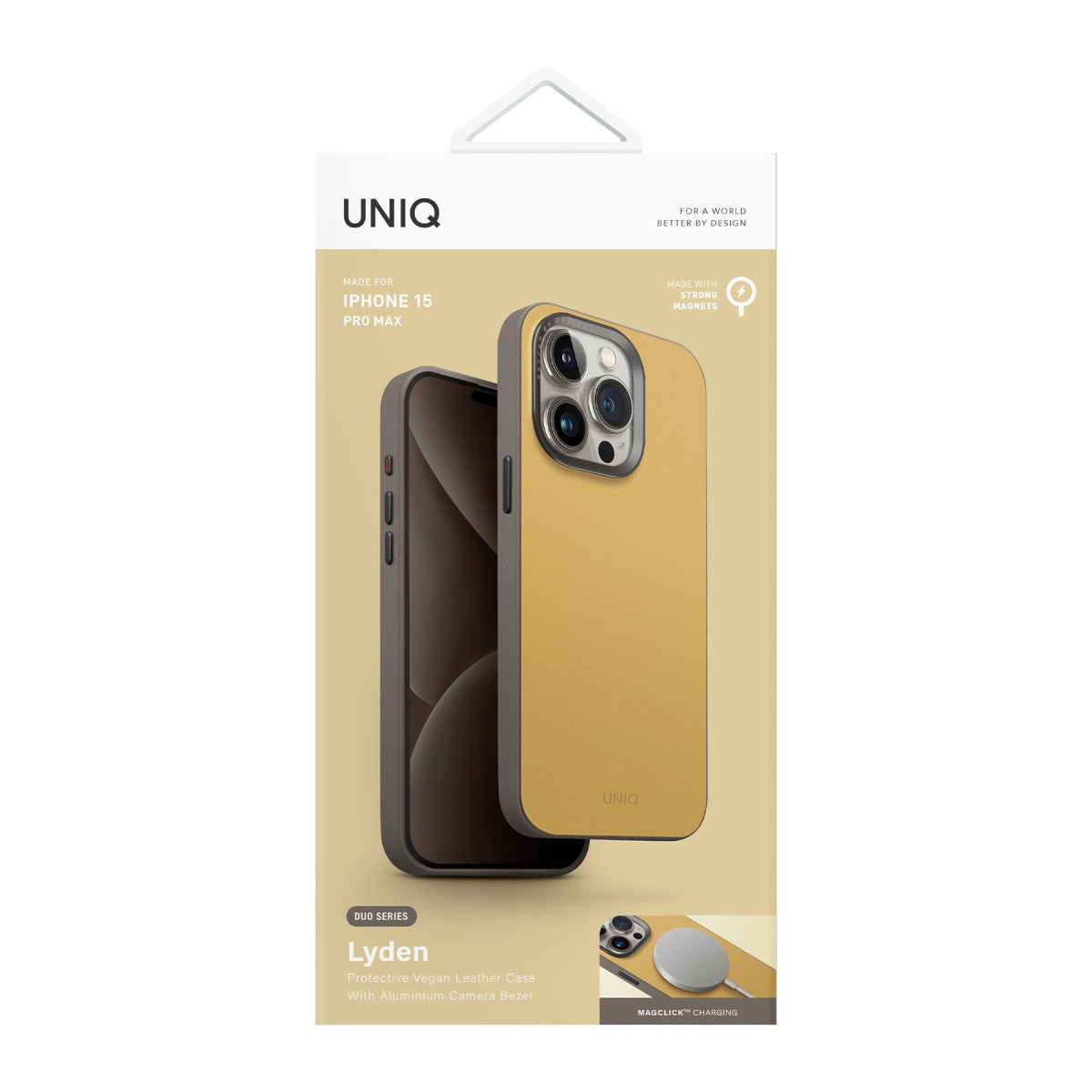 Uniq Apple iPhone 15 Pro Max Lyden DS Magsafe Kapak