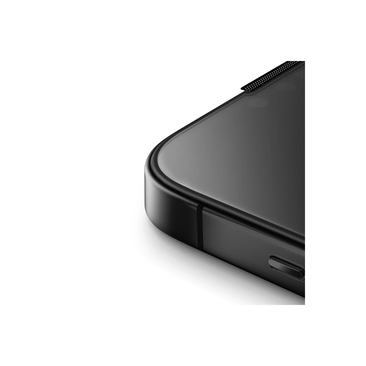 Uniq Apple iPhone 15 Pro Max Optix Vision Care Cam Ekran Koruyucu - Siyah