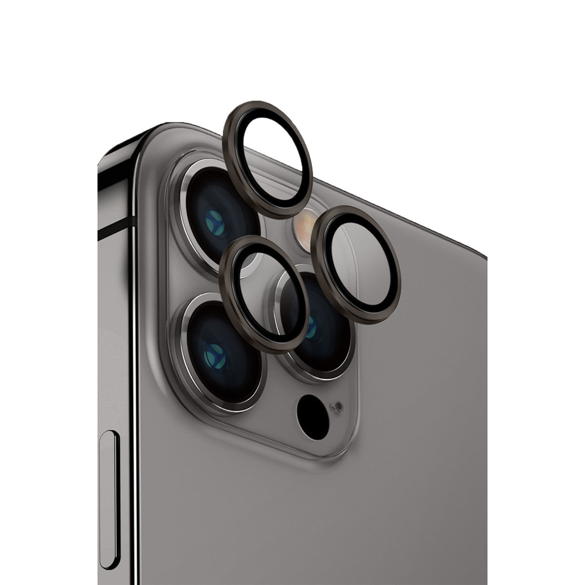Uniq Apple iPhone 15 Pro Optix Alüminyum Kamera Lens Koruyucu