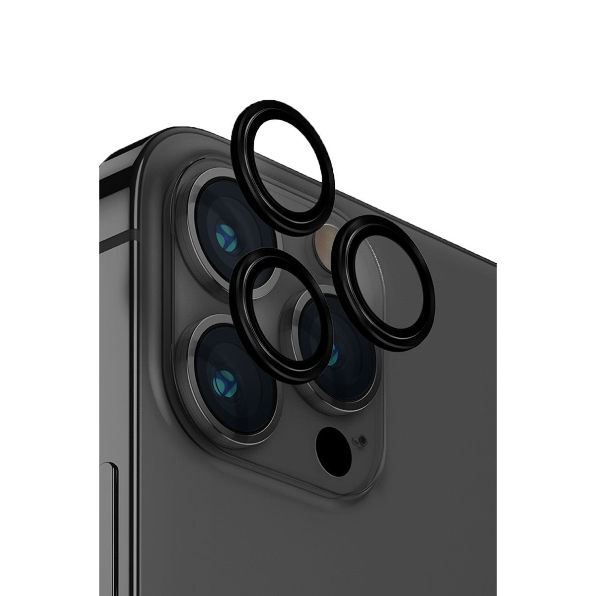 Uniq Apple iPhone 15 Pro Optix Alüminyum Kamera Lens Koruyucu