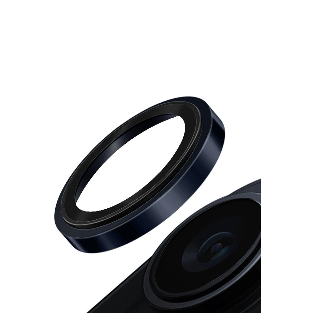 Uniq Apple iPhone 15 Pro Optix Çelik Çerçeveli Sapphire Kamera Lens Koruyucu