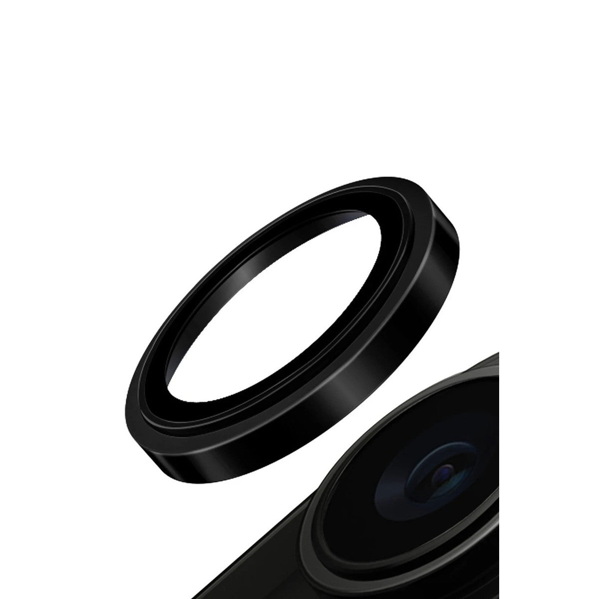 Uniq Apple iPhone 15 Pro Optix Çelik Çerçeveli Sapphire Kamera Lens Koruyucu
