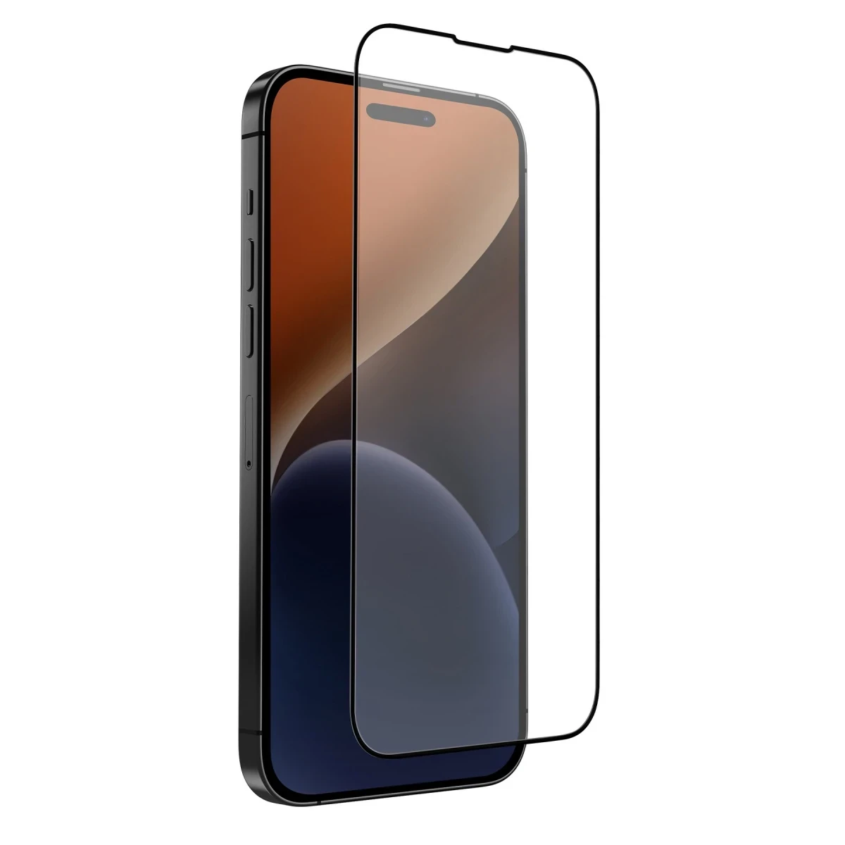 Uniq Apple iPhone 15 Pro Optix Mat Ekran Koruyucu - Siyah