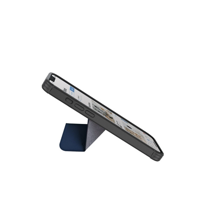 Uniq Apple iPhone 15 Pro Transforma Magsafe Standlı Kapak - Mavi