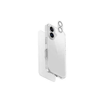 Uniq Apple iPhone 16 Clearvue 3in1 Set Kapak