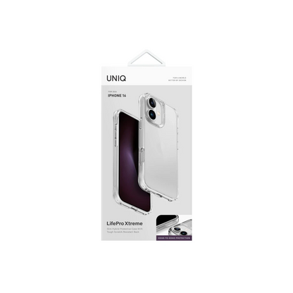 Uniq Apple iPhone 16 LifePro Xtreme Kapak - Şeffaf