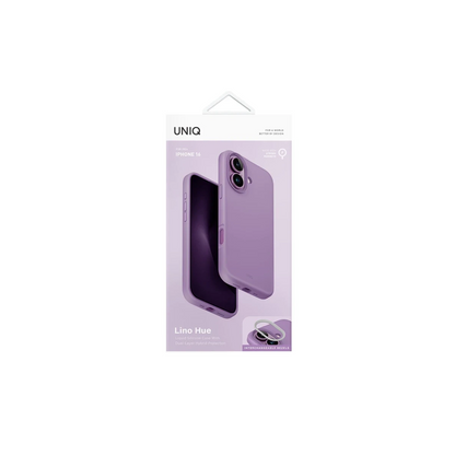 Uniq Apple iPhone 16 Lino Hue Magsafe Kapak - Pembe