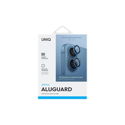 Uniq Apple iPhone 16 Optix Alüminyum Kamera Lens Koruyucu