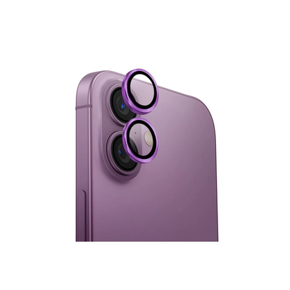 Uniq Apple iPhone 16 Optix Alüminyum Kamera Lens Koruyucu - Pembe