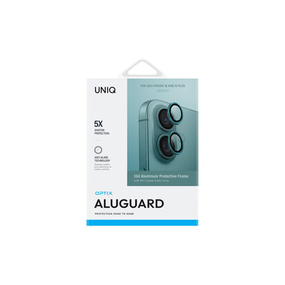 Uniq Apple iPhone 16 Optix Alüminyum Kamera Lens Koruyucu