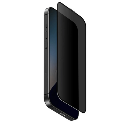 Uniq Apple iPhone 16 Optix Hayalet Cam Ekran Koruyucu - Siyah