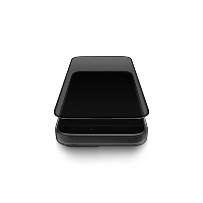 Uniq Apple iPhone 16 Optix Hayalet Cam Ekran Koruyucu - Siyah