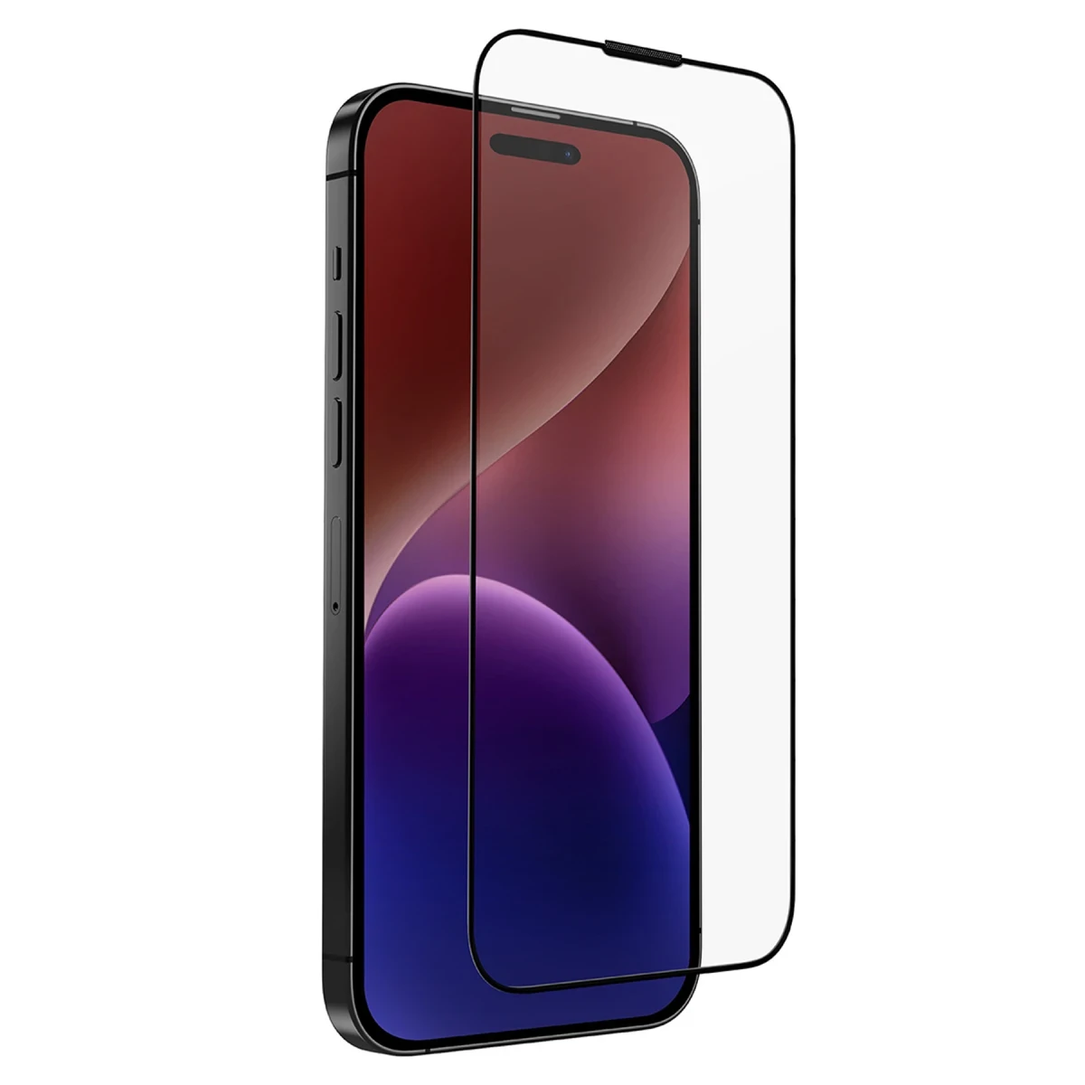 Uniq Apple iPhone 16 Optix Vivid Cam Ekran Koruyucu - Siyah