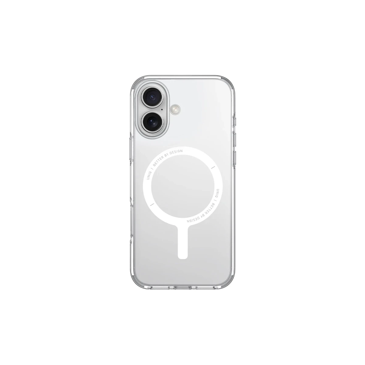 Uniq Apple iPhone 16 Plus Clario Magsafe Kapak - Şeffaf