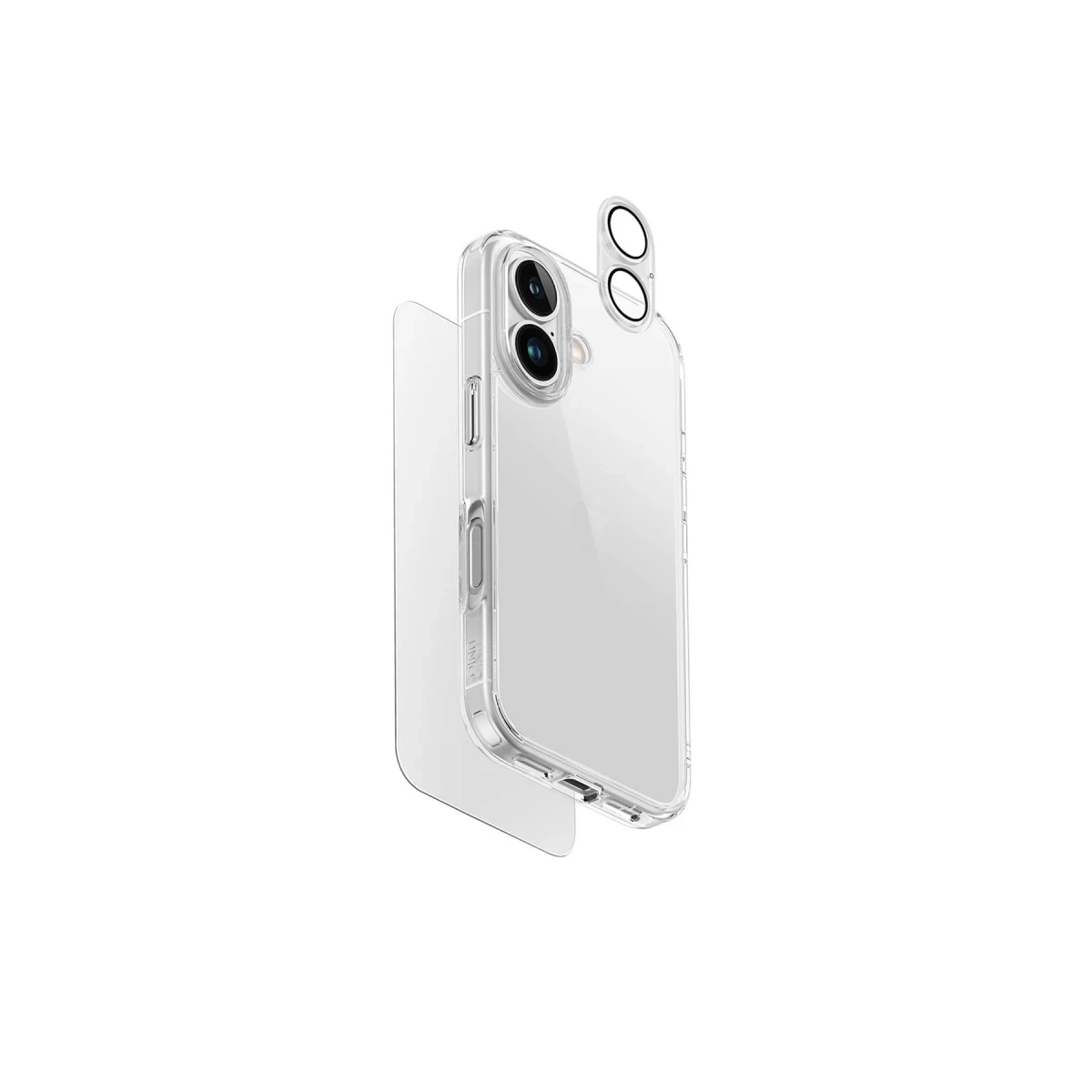 Uniq Apple iPhone 16 Plus Clearvue 3in1 Set Kapak - Şeffaf