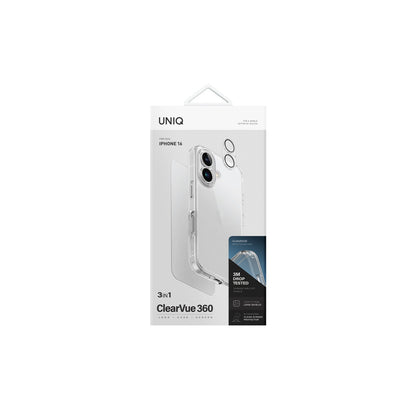 Uniq Apple iPhone 16 Plus Clearvue 3in1 Set Kapak