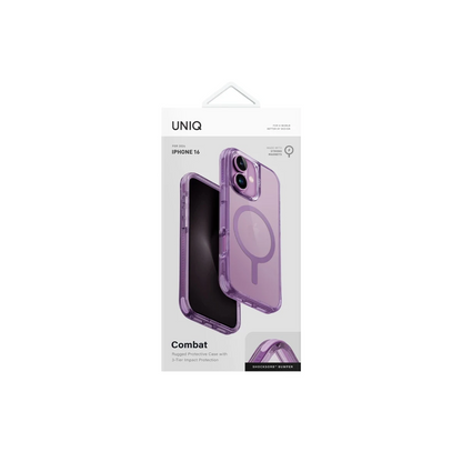 Uniq Apple iPhone 16 Plus Combat Magsafe Kapak - Pembe