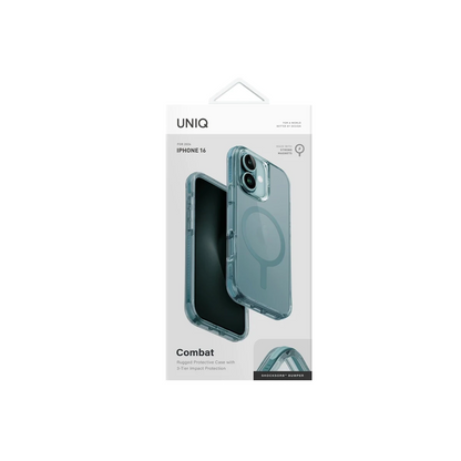 Uniq Apple iPhone 16 Plus Combat Magsafe Kapak - Yeşil