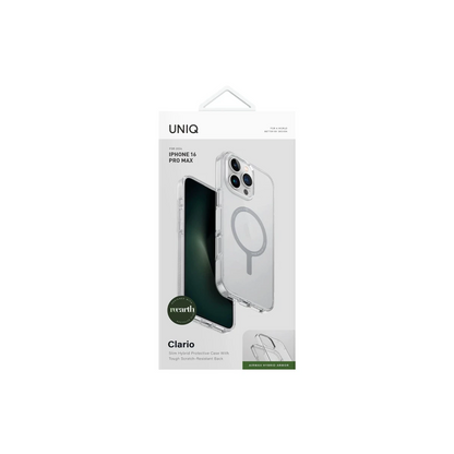 Uniq Apple iPhone 16 Pro Clario Magsafe Kapak - Şeffaf