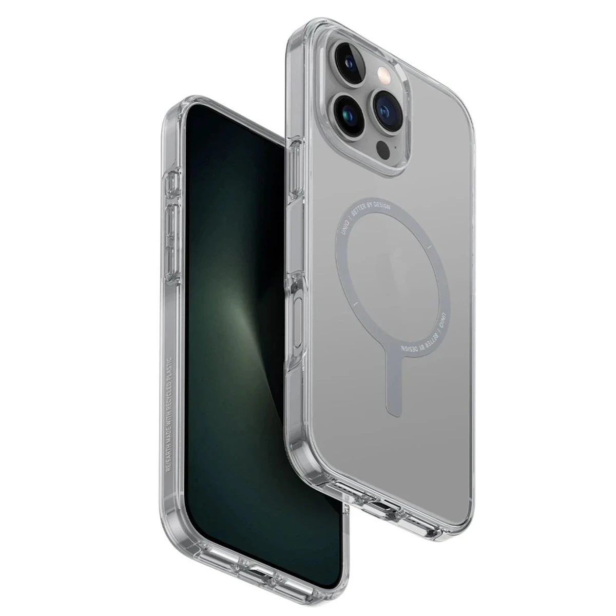Uniq Apple iPhone 16 Pro Clario Magsafe Kapak - Şeffaf