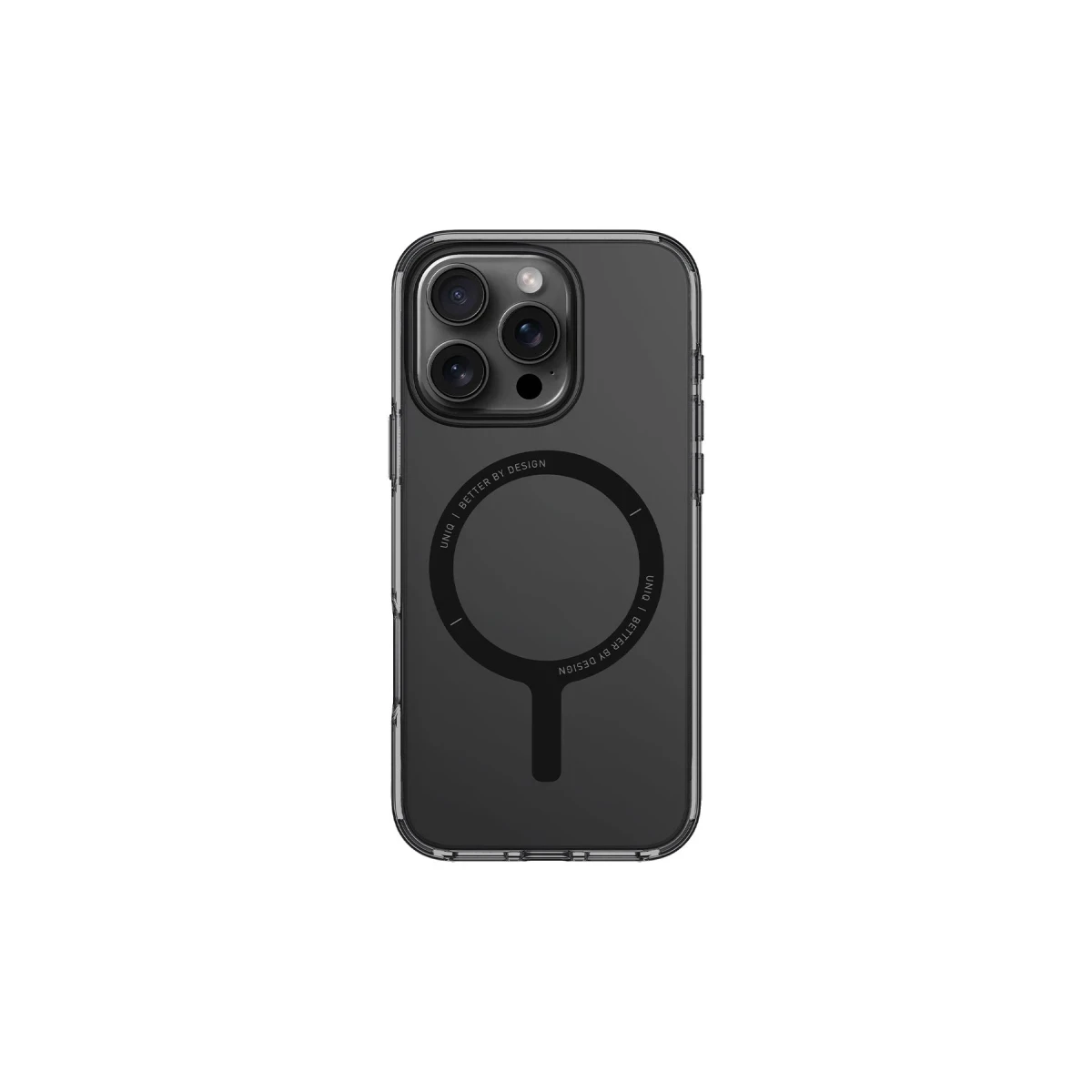 Uniq Apple iPhone 16 Pro Clario Magsafe Kapak - Siyah
